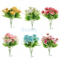 Various 14-Flower Handmade Silk Rose Flower Home Bridal Wedding Party Decor   302479785976